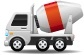 Pre-construction truck icon