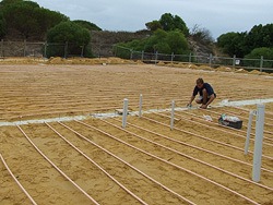 Performing termite treatment and control